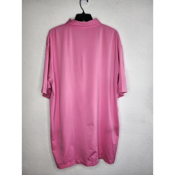 Peter Millar Southern Comfort Golf Polo Country Club Logo Pink Mens Size XL - Picture 2 of 10